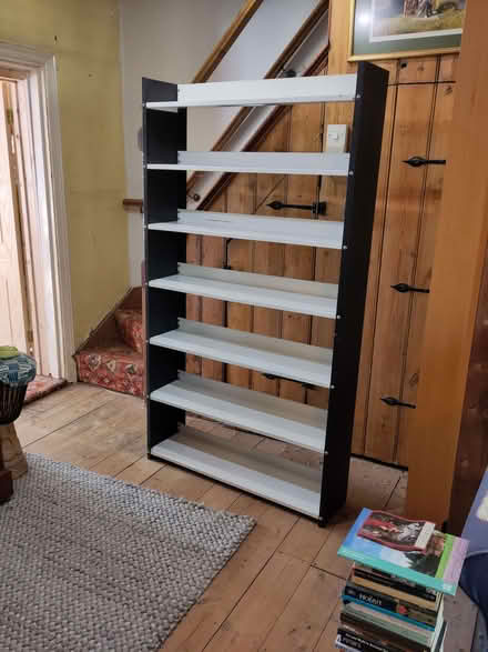 Photo of free Dutch 7-shelf metal bookcase (North Sheen TW9) #1