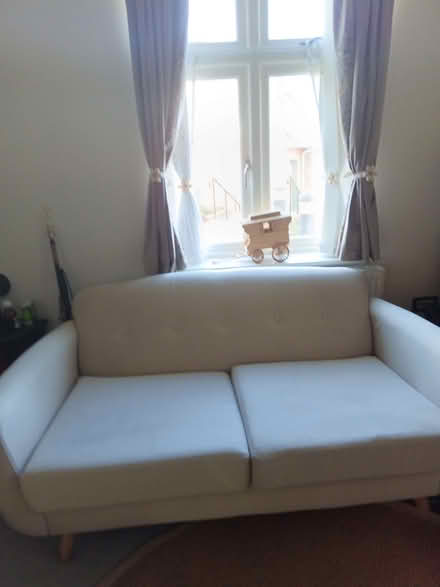 Photo of free Cream sofa ,two seater. (New Town CO1) #2