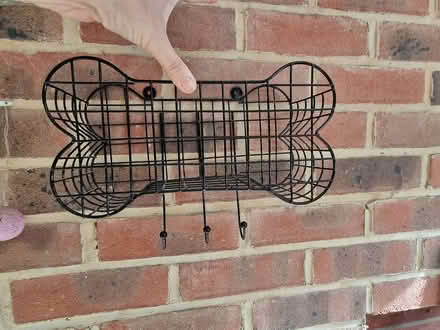 Photo of free Dog bone shelf with hangers (Bournemouth BH2) #1