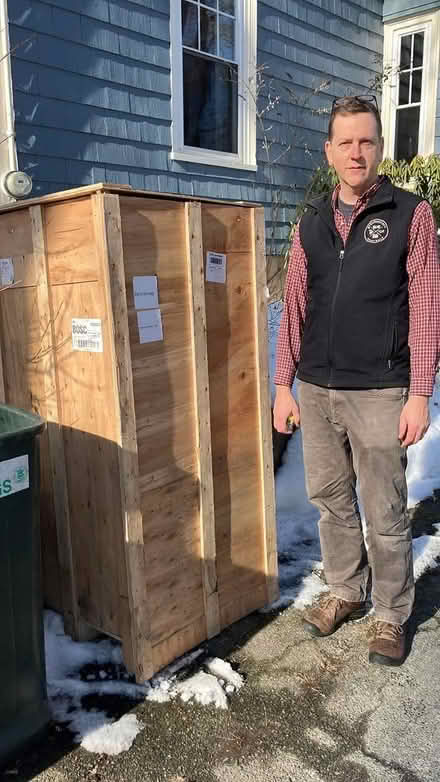 Photo of free Wooden shipping crate (Arlington) #1