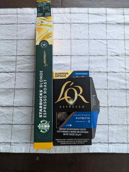 Photo of free Nespresso machine pods (Nottingham) #1