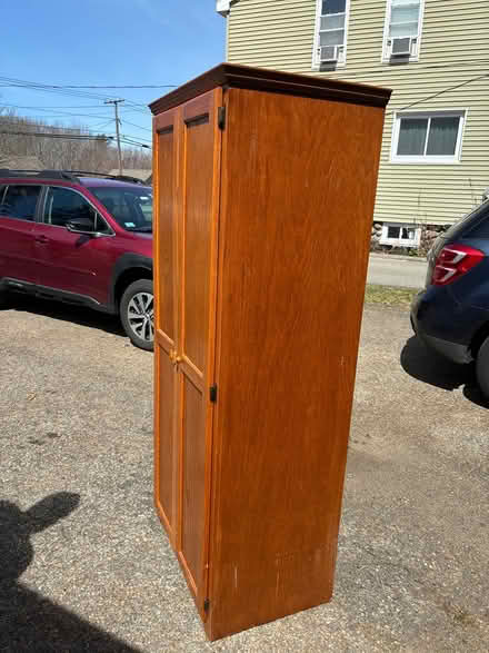 Photo of free Solid oak wardrobe (Lunenburg) #2
