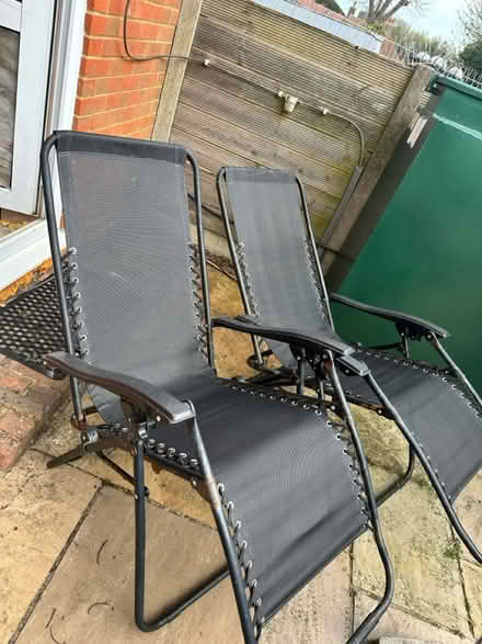 Photo of free Pair of sun loungers (Ringwould CT14) #2