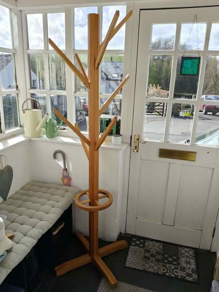 Photo of free Wooden coat stand (Leasgill LA7) #1
