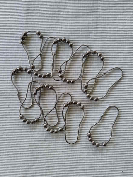 Photo of free Shower curtain & metal hooks (Top Amersham HP6) #2