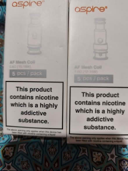 Photo of free Aspire vape AF Mesh coils x7 (Church RG2) #1