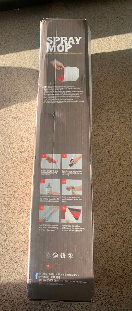 Photo of free Spray mop (Wirksworth DE4) #2