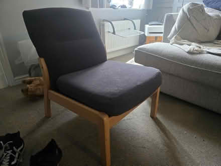 Photo of free Single navy chair (Ellesmere SY12) #1