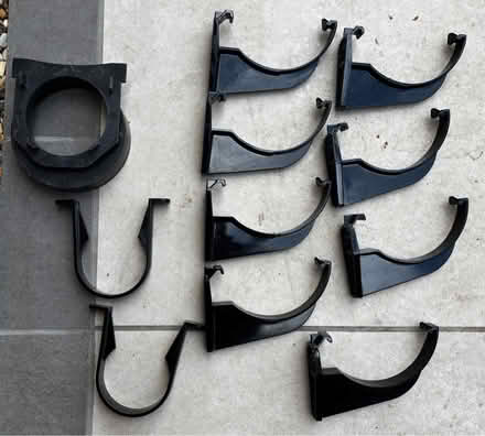 Photo of free FloPlast gutter supports/parts (Hinchley Wood KT10) #1