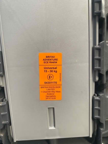 Photo of free Children’s car seat (Ripon HG4) #4