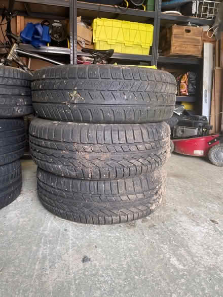Photo of free 4 winter tyres (Sissinghurst Kent) #1