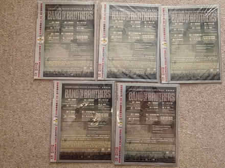 Photo of free Band of brothers DVDs sealed (Bramley) #2