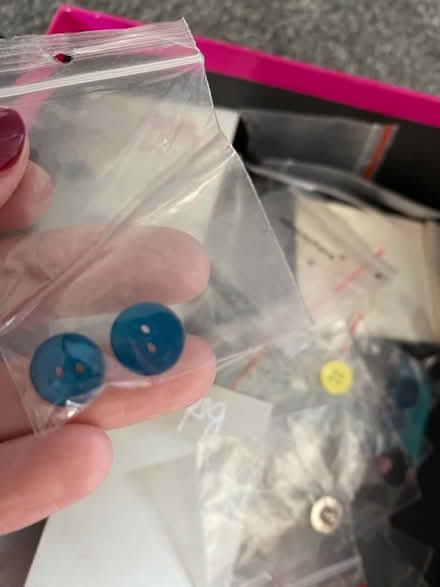 Photo of free Spare buttons/sequins/thread (WN4) #4