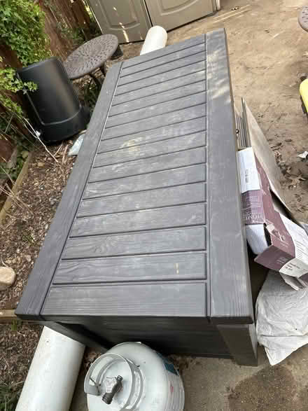 Photo of free Large black outdoor storage (Park View - Colombia Heights) #1