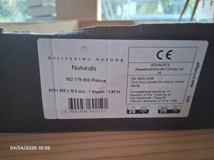 Photo of free Leftover cork flooring (Manor Court E10) #2