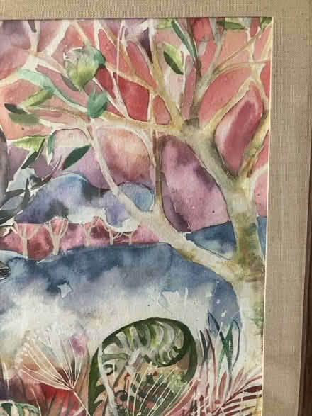 Photo of free Stag painting (framed) (Waddon) #3