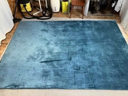 Photo of free Blue Rug (Salfords, Redhill, RH1) #1