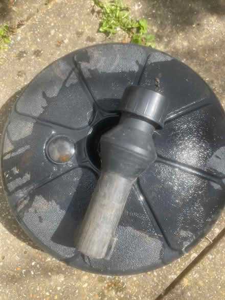Photo of free Plastic parasol base (Whitstable, CT5) #2