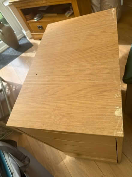 Photo of free Wood effect filing cabinet (Urmston) #2