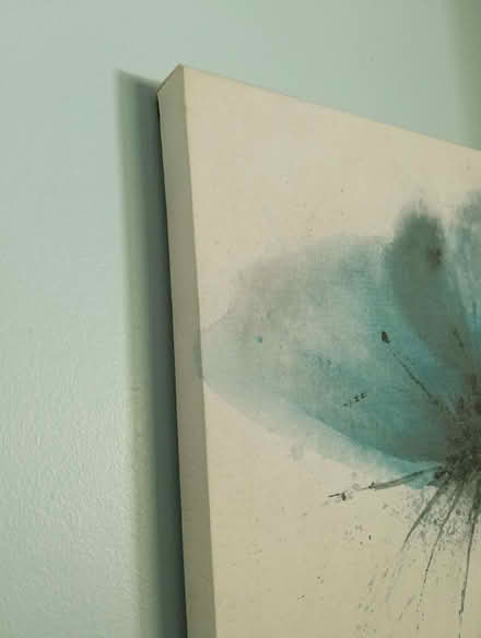 Photo of free Wall Art bluey green flower (Napsbury AL2) #2