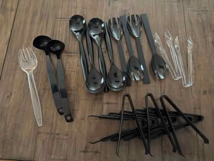 Photo of free Misc. Plastic Serving Pieces (Elmhurst by York High School) #1