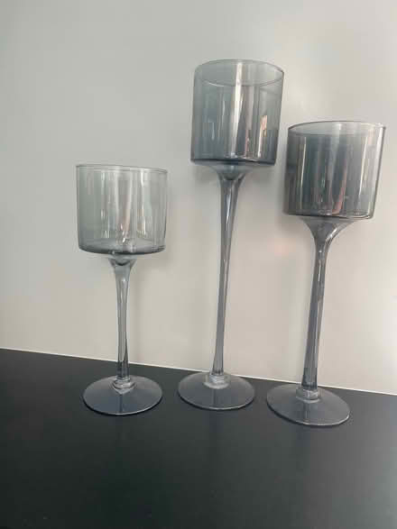 Photo of free 3 Tall Candle holders (St Albans AL3) #1