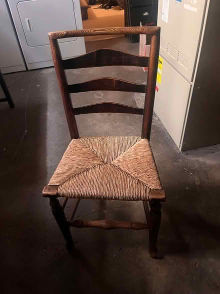 Photo of free 6 wicker dining chairs (W Wash park) #2
