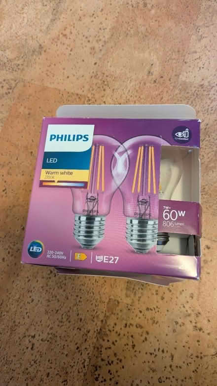 Photo of free Phillips LED E27 light bulbs (Oldfield Park BA2) #1
