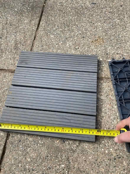 Photo of free Outdoor decking tiles - grey (Seven Dials BN3) #2