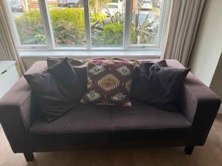Photo of free 3 + 2 seater Bo Concept grey sofas (Leopardstown) #1