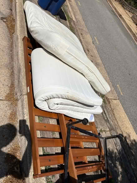 Photo of free Futon and Mattress Pad (North of DelRay) #1