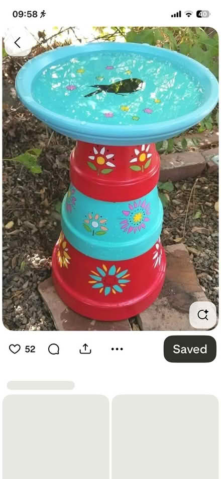 Photo of DIY materials for bird baths (Dublin 12) #1