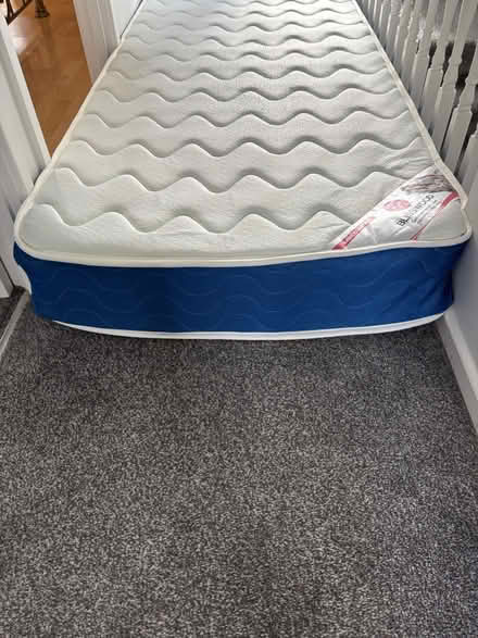 Photo of free Single mattress memory foam sprung (Westhouses, Alfreton, DE55) #2