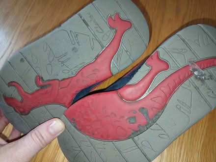 Photo of free Child's dino trainers (Parkhead EH11) #4