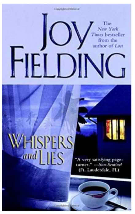 Photo of Joy Fielding Book Wispers and Lies (Pinerow Cres Waterloo) #1
