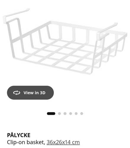 Photo of free IKEA clip on basket (Bromley South BR2) #1