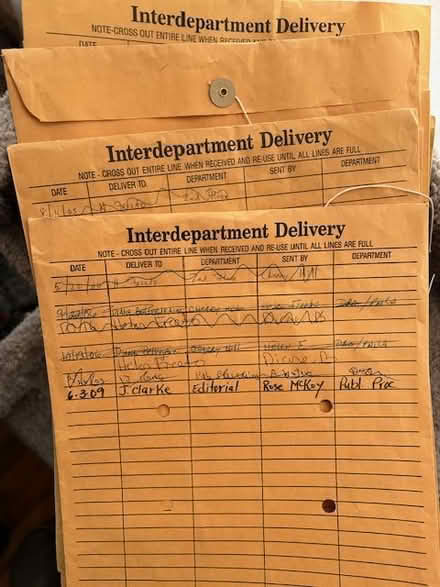 Photo of free Inter-departmental envelopes (Swarthmore area) #1