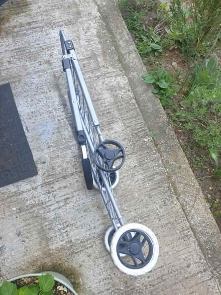 Photo of free Folding trolley, missing one "tyre" (Frimley Green (GU16)) #2