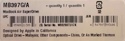 Photo of free MacBook Air SuperDrive (Wilstone HP23) #3