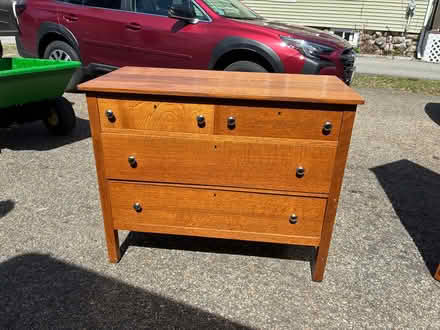 Photo of free Solid oak dresser (Lunenburg) #1