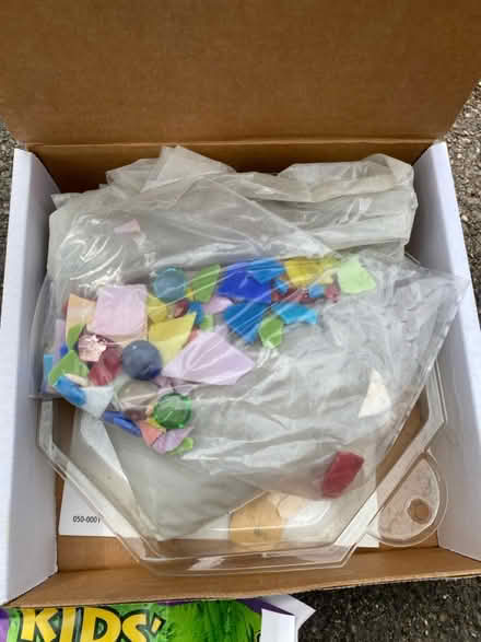 Photo of free Stepping stone mosaic kit (60067) #2