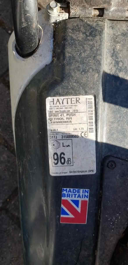 Photo of free Hayter spirit 41 lawn mower (Great Kimble HP17) #3
