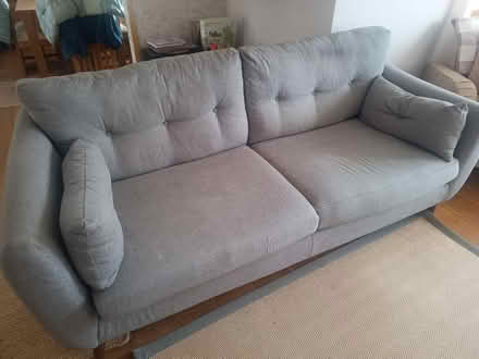 Photo of free Grey 3 seat sofa (Shortstown MK42) #1