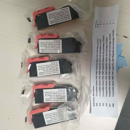 Photo of free Compatible printer ink Epson Expression full set (Leominster HR6) #1