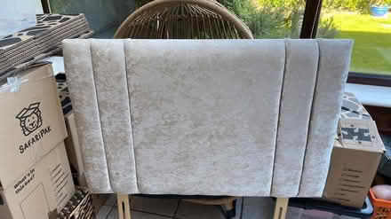 Photo of free Single Bed Headboard (Washington, Teal Farm, NE38) #2