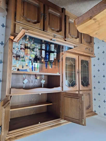 Photo of free Oak storage unit (Navenby LN5) #1