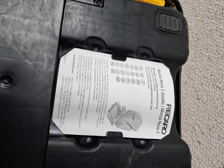 Photo of free Child's car seat (Knebworth SG3) #3