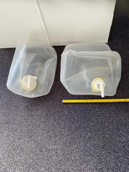 Photo of free Two plastic poly kegs (Dorking Town Centre RH4) #1