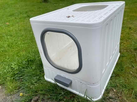 Photo of free Covered cat litter tray (Much Wenlock) #1