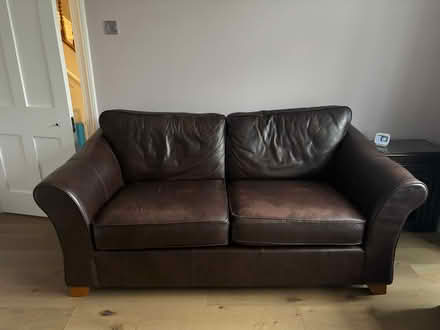 Photo of free 2 M&S leather sofas (Thames Ditton KT7) #4